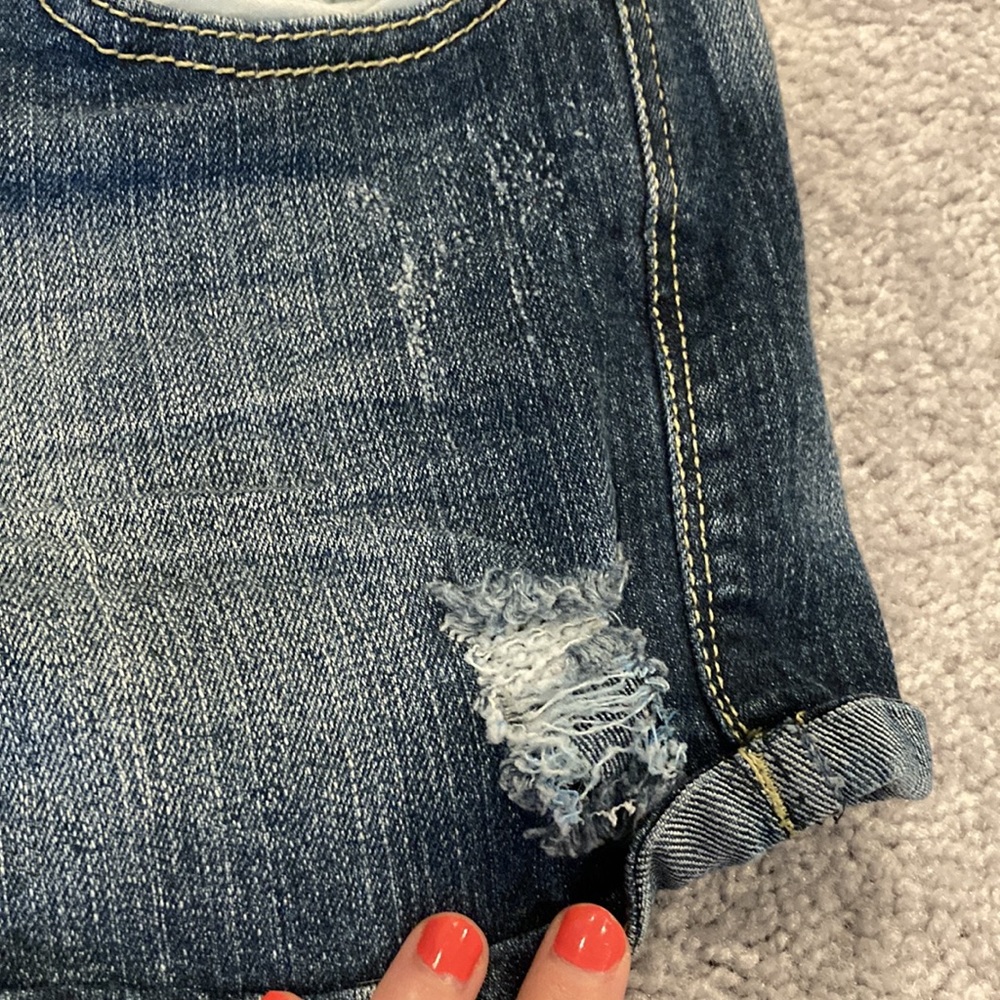 ❌SOLD on VINTED❌ - Paris Blues Juniors Jeans Shorts Size 9 - Picture 4 of 13